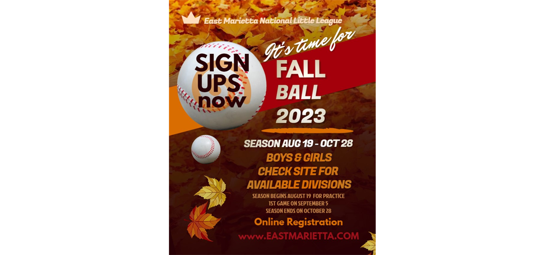 2023 Fall Registration 
